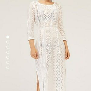 OYSHO Geometric crochet dress SS2019